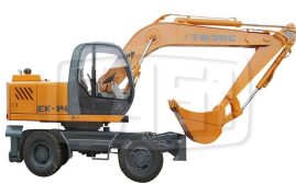 Колесный полноповоротный экскаватор Твэкс ЕК-14