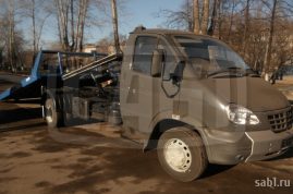 Эвакуатор с платформой ГАЗ-33106