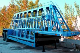 Хребтовый панелевоз ЧЗПТ 9922 ШАТРОВЫЙ
