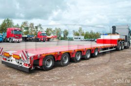 Низкорамная платформа Faymonville MaxTrailer MAX100-N-3A-9.30