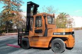 Вилочный погрузчик DOOSAN-DAEWOO D70S-5 7 т