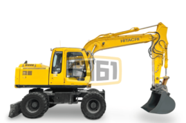 Экскаватор-грейфер (колесный) Hitachi ZX160W