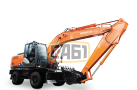 Экскаватор-грейфер (колесный) Hitachi ZX210W